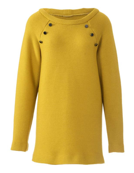 Patron Burda 6151 - Sweater à manches raglan orné de boutons ou d'un passepoi