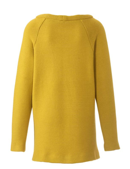 Patron Burda 6151 - Sweater à manches raglan orné de boutons ou d'un passepoi