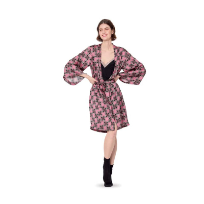 Patron Burda 6161 - Kimono peignoir 2