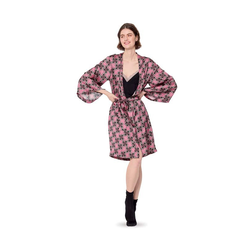 Patron Burda 6161 - Kimono peignoir