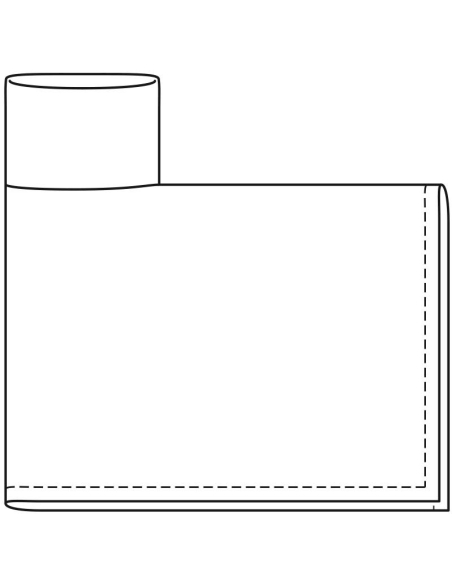 Patron Burda 6175 - Cape rectangulaire à col roulé