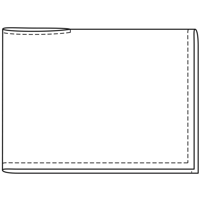 Patron Burda 6175 - Cape rectangulaire à col roulé