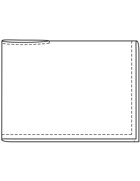 Patron Burda 6175 - Cape rectangulaire à col roulé