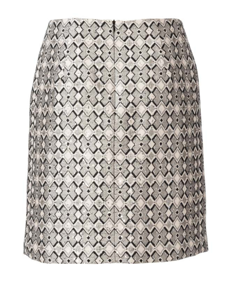 Patron Burda 6181 - Jupe forme légèrement évasée coutures de découpe latérales