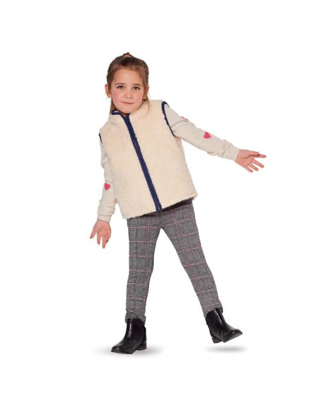 Patron Burda 9290 - Veste gilet avec fermeture à glissière bords gansés