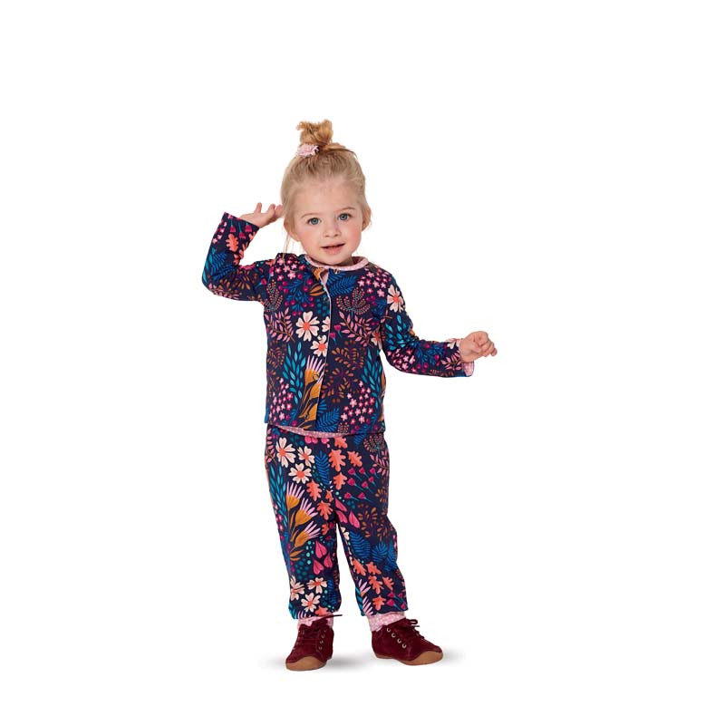 Patron Burda 9293 - Ensemble bébé Veste & pantalon réversibles
