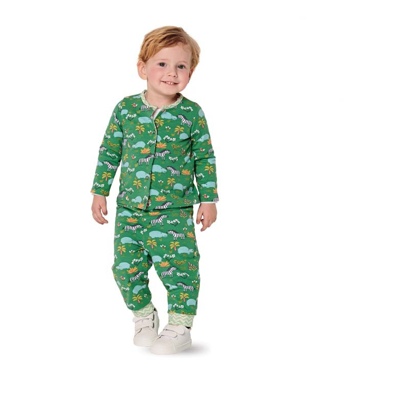 Patron Burda 9293 - Ensemble bébé Veste & pantalon réversibles