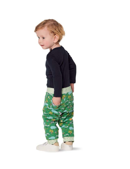 Patron Burda 9293 - Ensemble bébé Veste & pantalon réversibles
