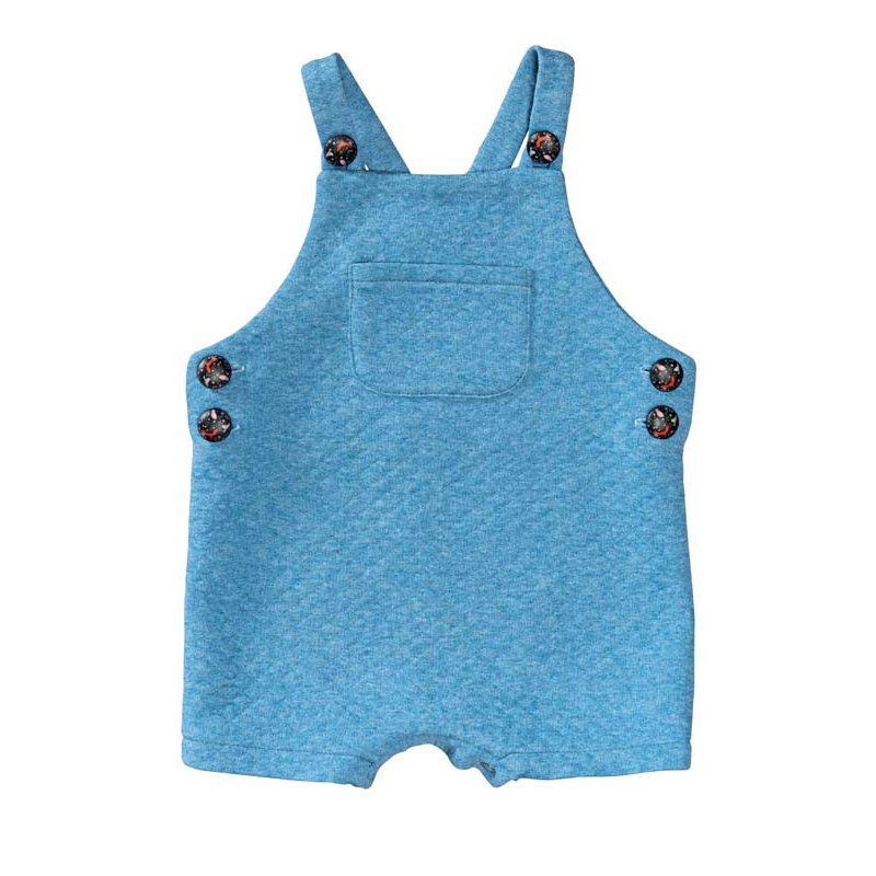 Patron Burda 9295 - Salopette bébé short à bretelles