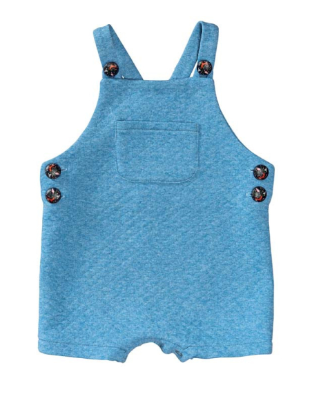 Patron Burda 9295 - Salopette bébé short à bretelles