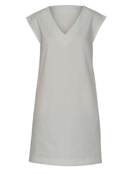 Patron Burda 6048 - Robe chasuble avec encolure en V