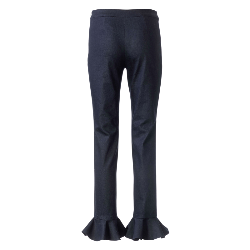 Patron Burda 6072 - Pantalons de forme étroite avec fermeture à glissière latérale