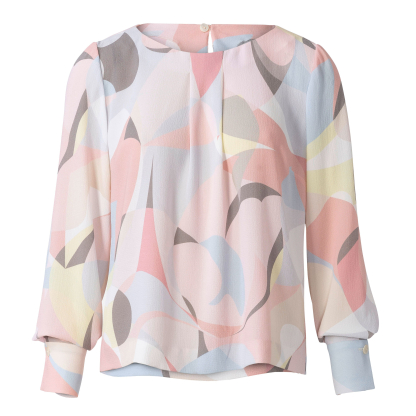 Patron Burda 6077 - Robe et blouse dans une coupe droite avec poignets 2