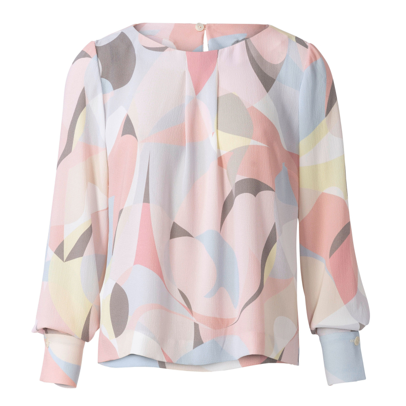 Patron Burda 6077 - Robe et blouse dans une coupe droite avec poignets