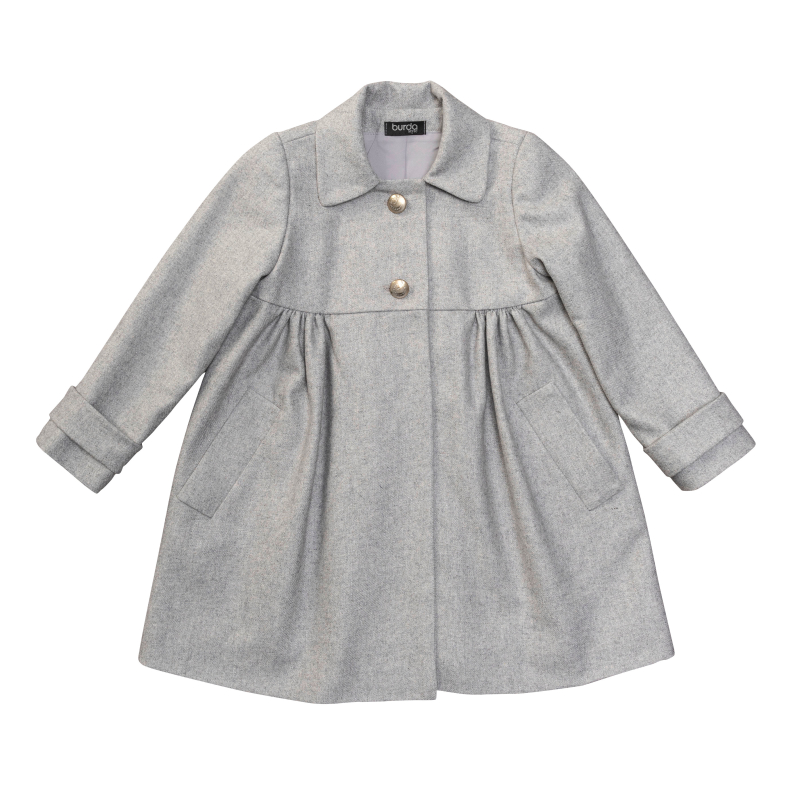 Patron Burda 9268 - Manteau, veste à col Claudine