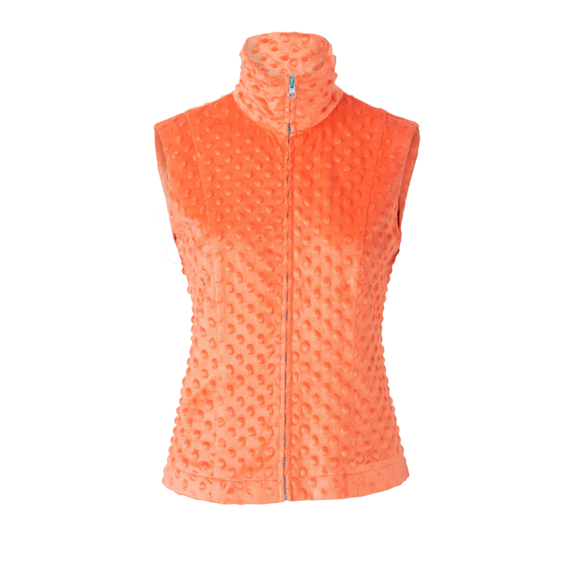 Patron Burda 6114 - Gilet ou Veste col montant ou a capuche