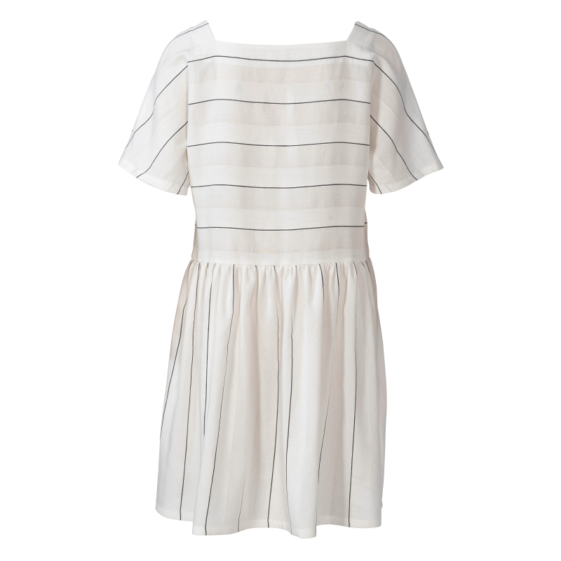 Patron Burda 6117 - Crop Top et robe fluide avec ceinture à nouer