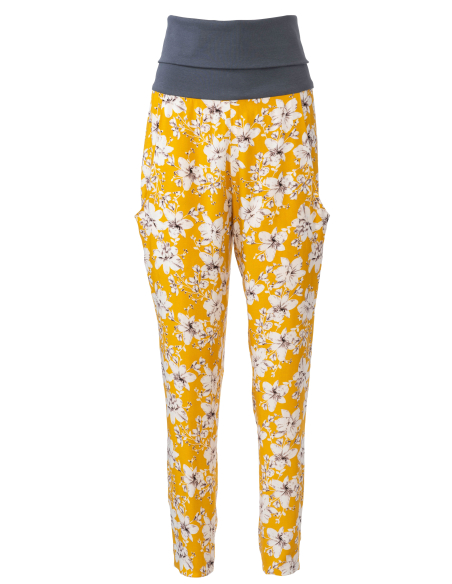 Patron Burda 6124 - Pantalon à large ceinture en tricot