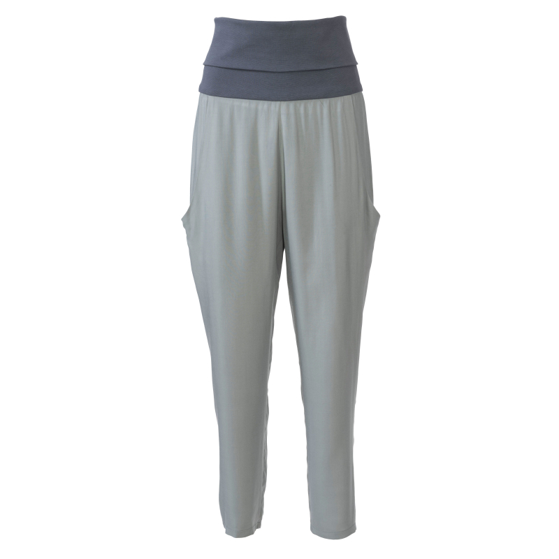 Patron Burda 6124 - Pantalon à large ceinture en tricot