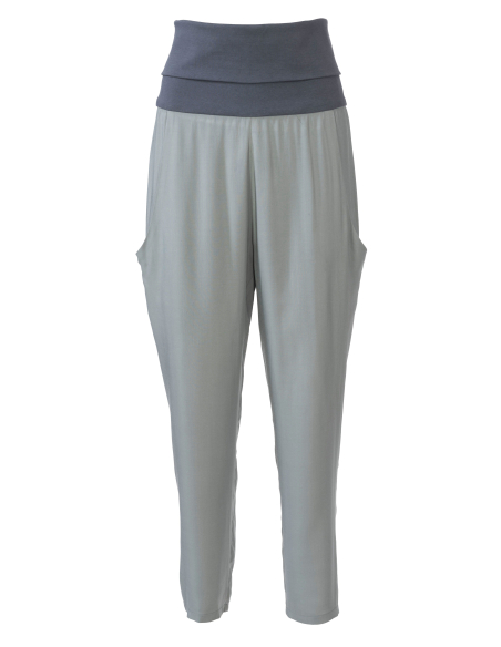 Patron Burda 6124 - Pantalon à large ceinture en tricot