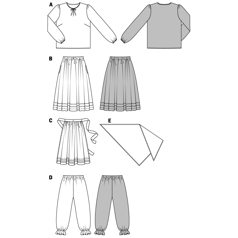 Patron Burda Carnaval 2366 - Déguisement Sorcière Adulte Mixte