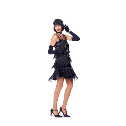 Patron Burda Carnaval 2376 - Déguisement Charleston Femme 2