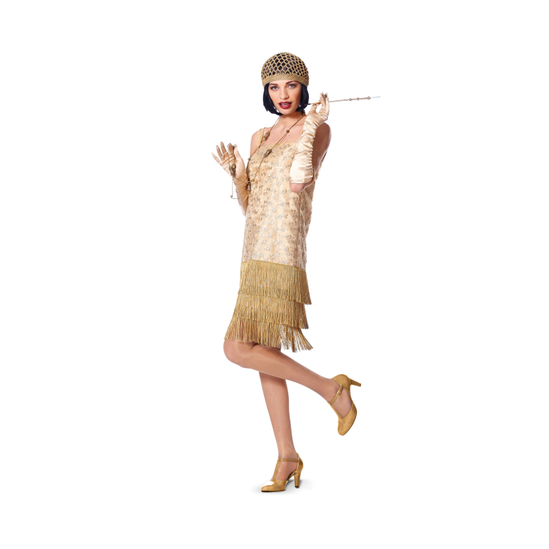 Patron Burda Carnaval 2376 - Déguisement Charleston Femme