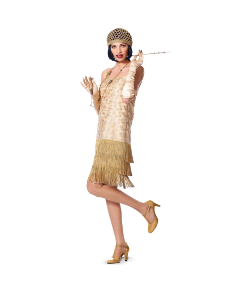 Patron Burda Carnaval 2376 - Déguisement Charleston Femme