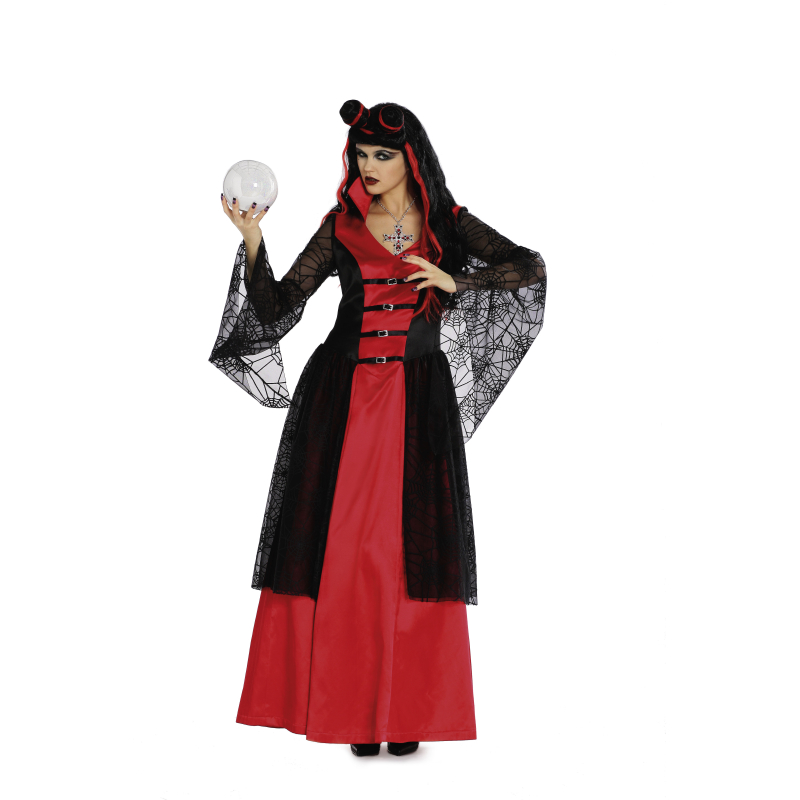 Patron Burda Carnaval 2405 - Déguisement Robe Moyen - âge, sorcière ou voyante Femme