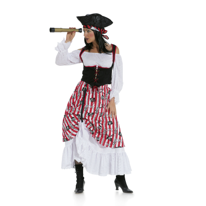 Patron Burda Carnaval 2422 - Déguisement Pirate Femme 2