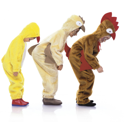 Patron Burda Carnaval 2425 - Déguisement Poule, poussin, coq enfant 2