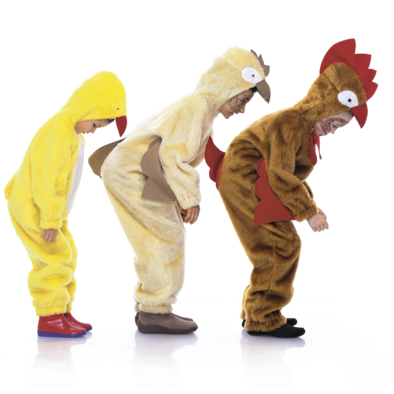 Patron Burda Carnaval 2425 - Déguisement Poule, poussin, coq enfant