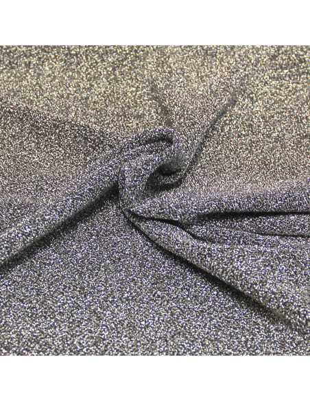 Maille lurex - Argent