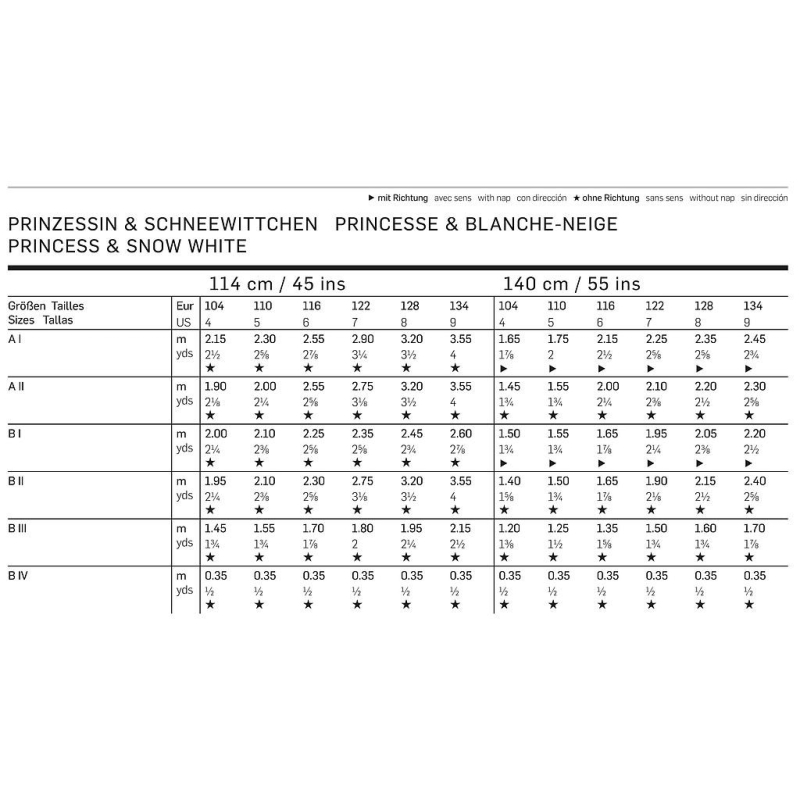 Patron Burda Carnaval 2480 - Déguisement Historique Princesse et Blanche - Neige enfant