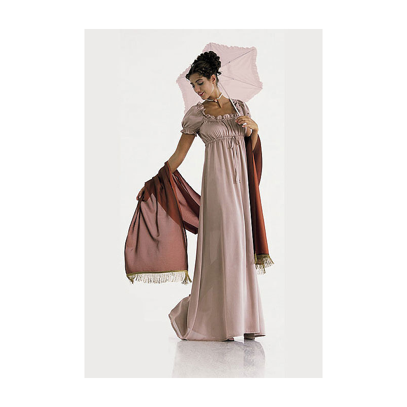 Patron Burda Carnaval 2493 - Déguisement Historique Joséphine Femme