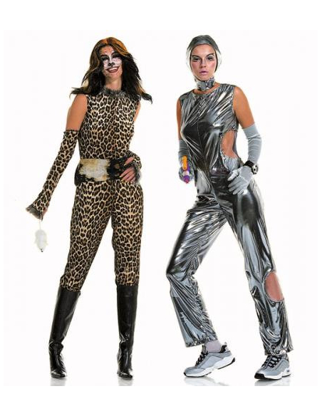 Patron Burda Carnaval 2511 - Déguisement Combi Hippie , sorcière, futuriste et animal Femme