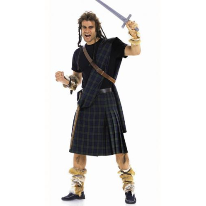 Patron Burda Carnaval 2515 - Déguisement Ecossais & Highlander Homme 2