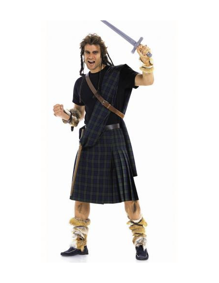 Patron Burda Carnaval 2515 - Déguisement Ecossais & Highlander Homme