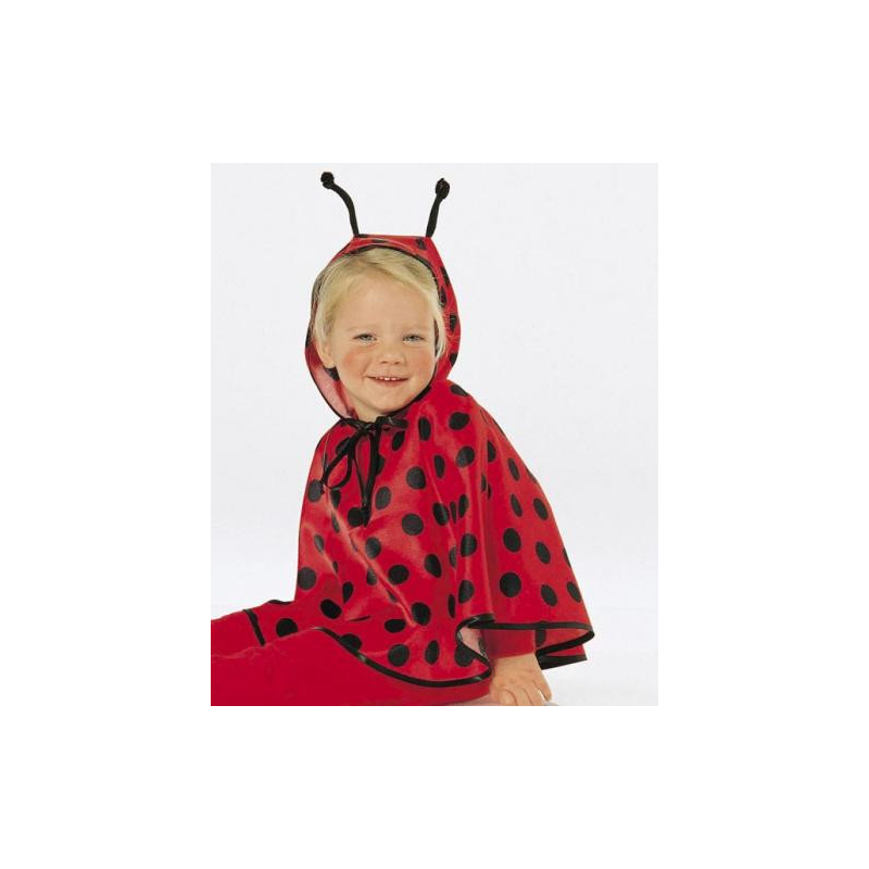 Patron Burda Carnaval 2517 - Déguisement Cape lapin, Coccinelle, Champignon bébé