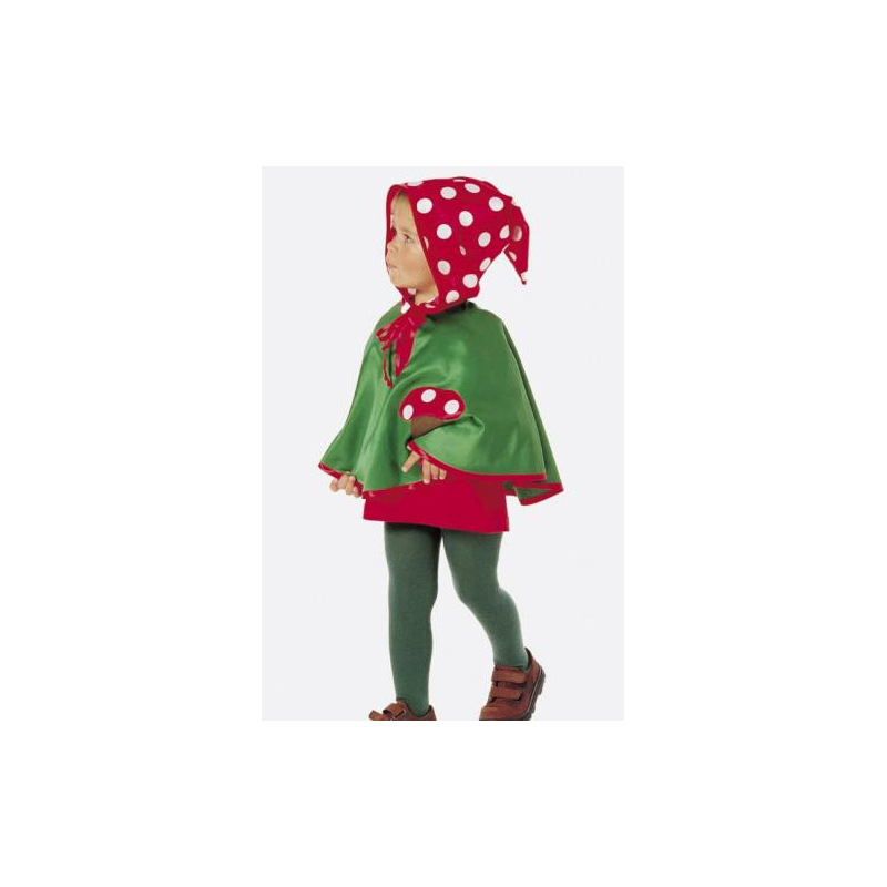 Patron Burda Carnaval 2517 - Déguisement Cape lapin, Coccinelle, Champignon bébé