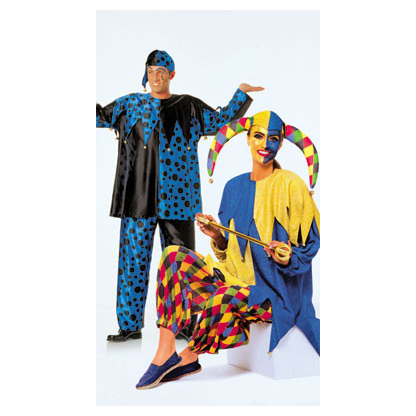 Patron Burda Carnaval 2527 - Déguisement Arlequin Adulte Mixte 2