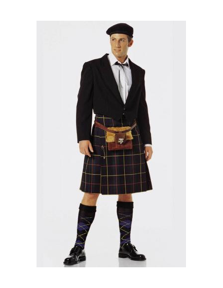 Patron Burda Carnaval 2530 - Déguisement Veste Gentleman & Highlander Homme