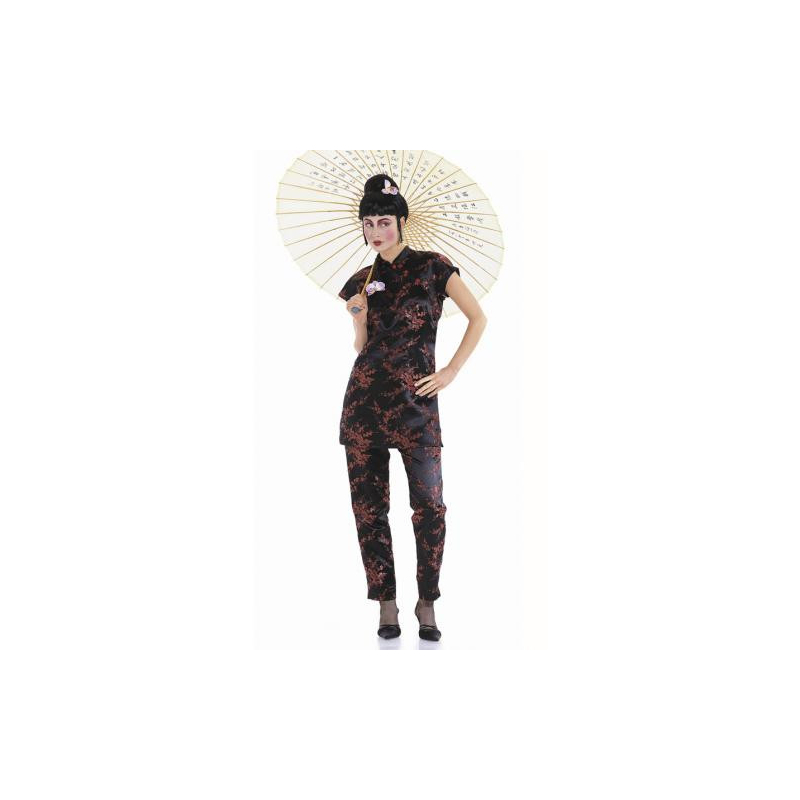 Patron Burda Carnaval 2773 - Déguisement Suzie Wong Femme