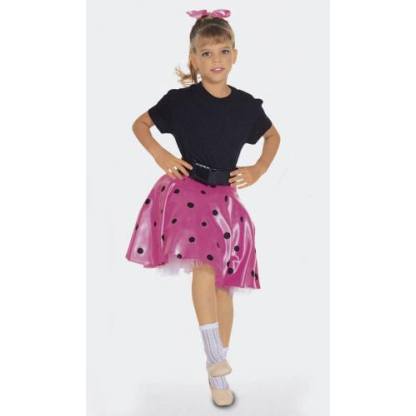 Patron Burda Carnaval 2809 - Déguisement Jupe Rock´n Roll enfant 2