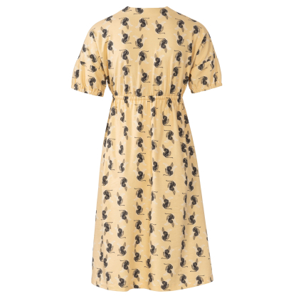 Patron Burda 6007 - Robe à enfiler, col V et élastique 2