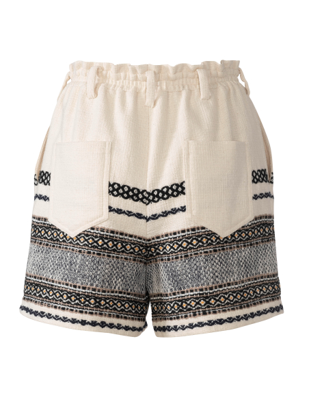 Patron Burda 6015 - Pantalon à taille élastique coupe cônique et Short