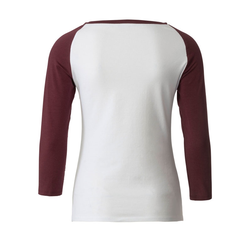 Patron Burda 6028 - T-shirts près du corps, manches raglan et encolure arrondie