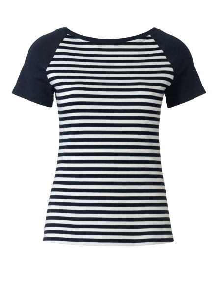 Patron Burda 6028 - T-shirts près du corps, manches raglan et encolure arrondie