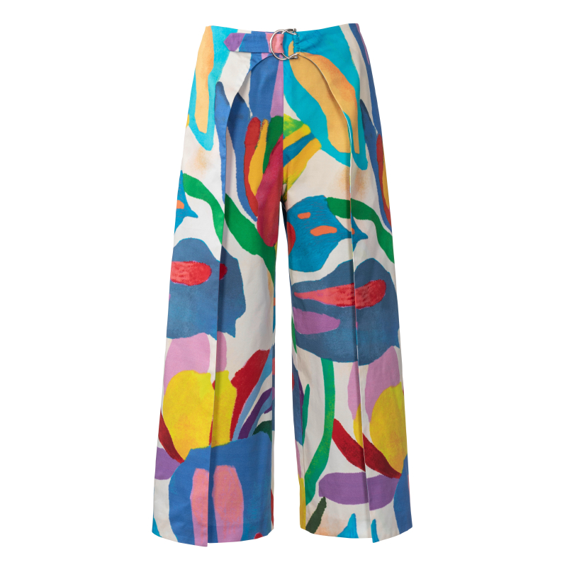 Patron Burda 6032 - Pantalons avec pans latéraux