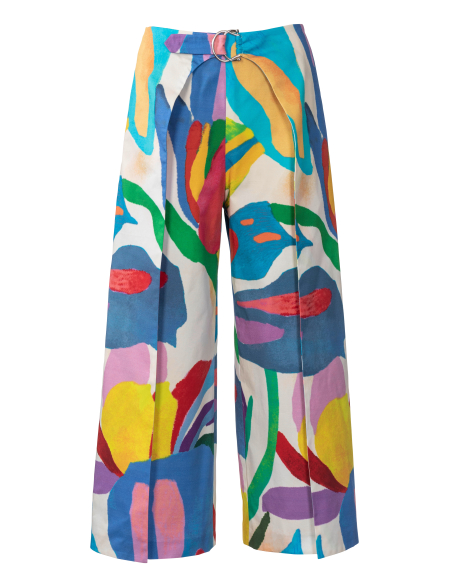 Patron Burda 6032 - Pantalons avec pans latéraux